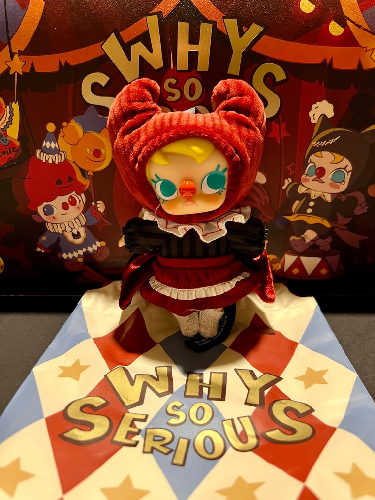 Pop Mart - Plush toy WHY SO SERIOUS Series - Vinil Plush Pendant - 2020+ - China #1.0