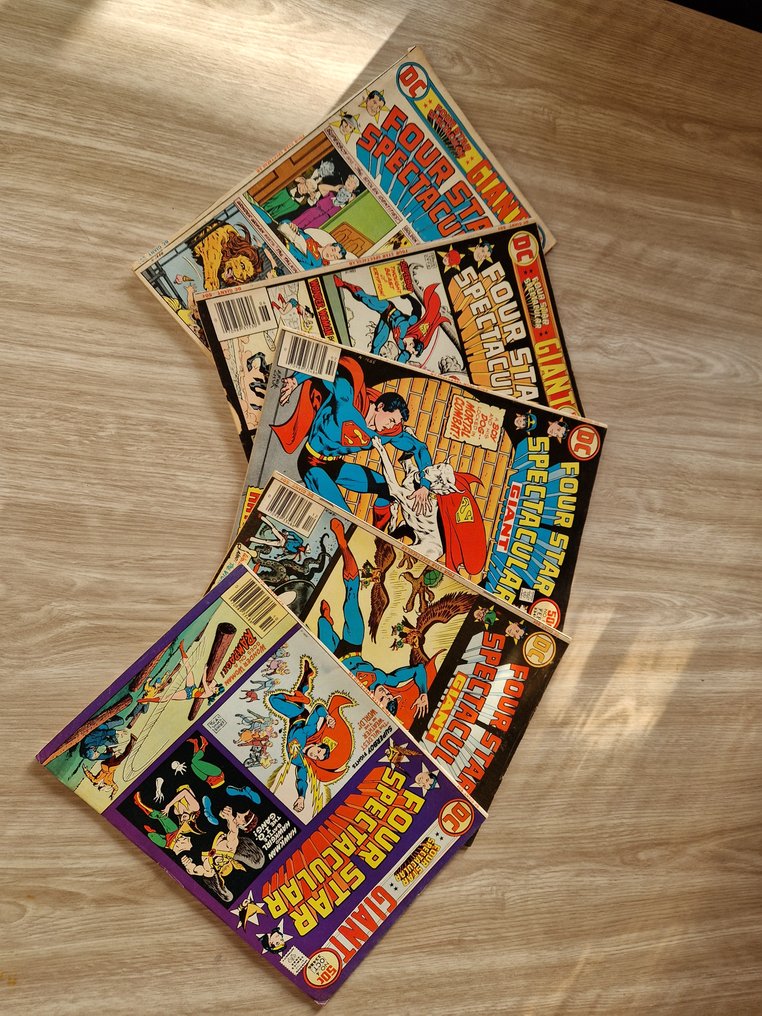 FOUR STAR SPECTACULAR 1#2#4#5#6 - 5 Comic - 1976/1977 #1.0
