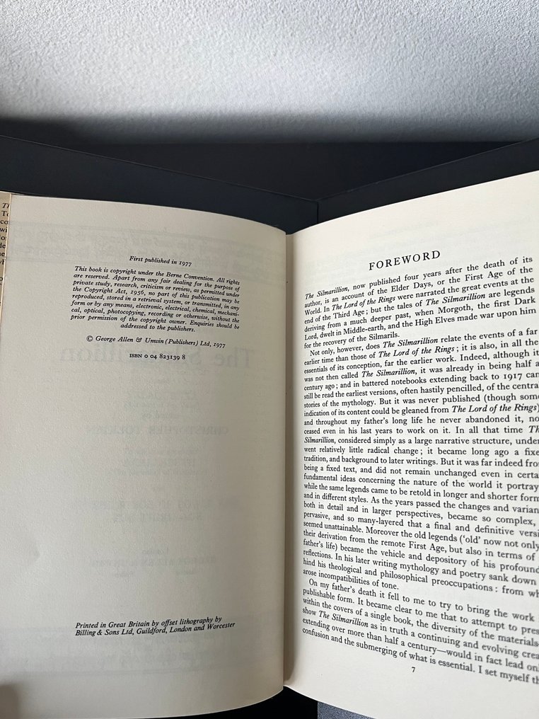 J.R.R. Tolkien - The Silmarillion – First Edition - 1977 #3.2