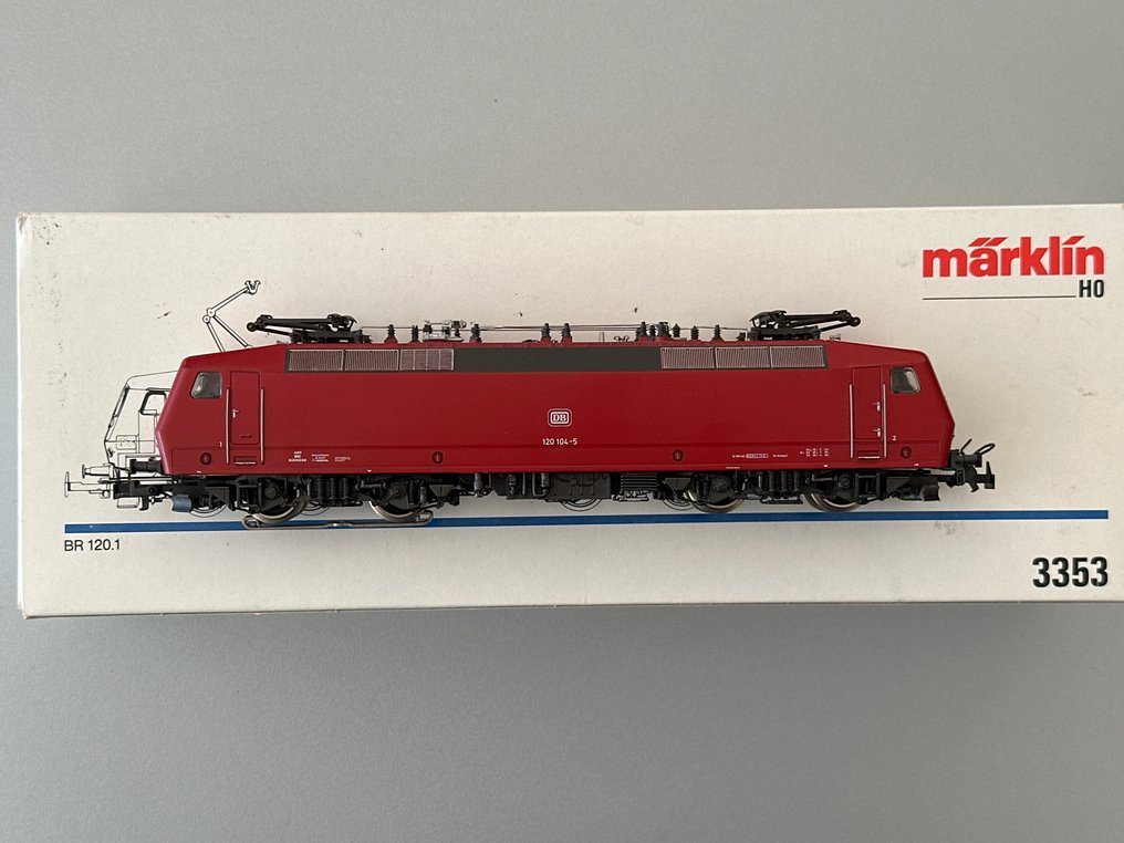 Märklin H0 - 3353 - Ellokomotiv (1) - BR120 - DB #4.3
