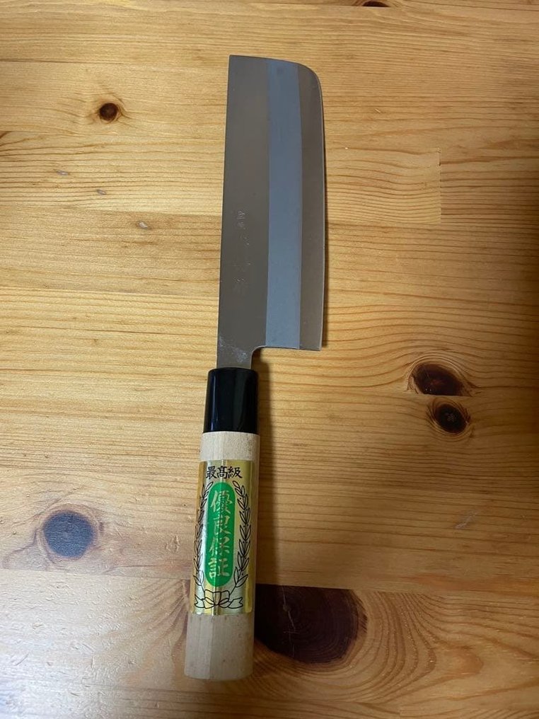 宗丹 (Sōtan) - 厨刀 - Deba bōchō -  Deba - 木, 钢 - 日本 - 日本厨房刀 #1.0