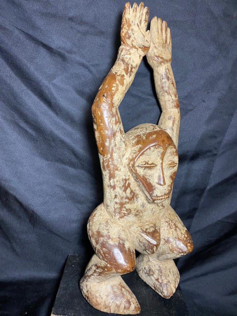 Αφρικανικό άγαλμα. - lega - Δημοκρατία του Κονγκό  (χωρίς τιμή ασφαλείας) #4.3