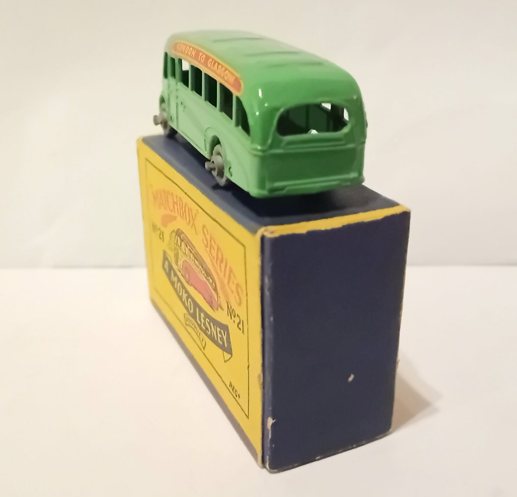 Matchbox - Modelbus - Matchbox Series Moko Lesney 21a Bedford Coach, Boxed #3.2