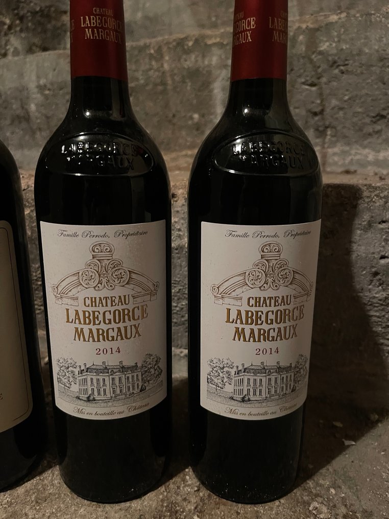 2014 x 2 Château Poujeau, x 2 Château Labégorce  & 2016 x 2 Saget de Gruaud Larose - Bordeaux - 6 Flaskor (0,75L) #3.2