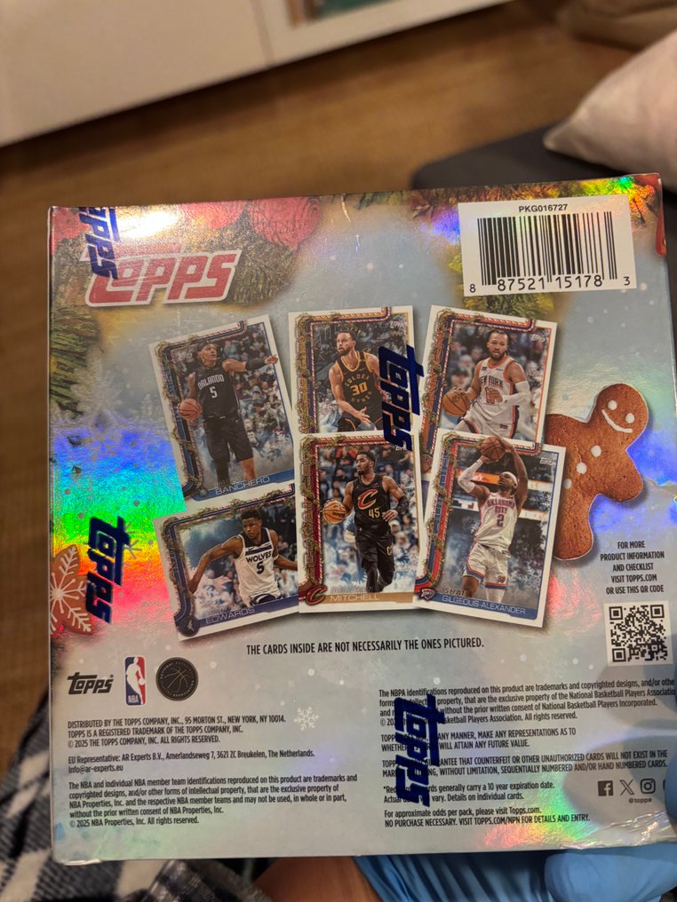 2025/26 Topps Topps Luka Doncic, Stephen Curry Embalaje original, Carta seriada, Sealed box - 3 Box - Impecable (I) #4.3
