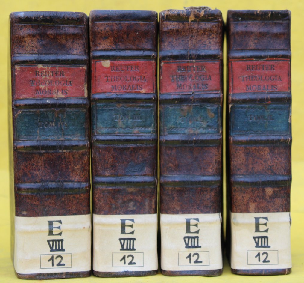 Joanne Reuter - Theologogia Moralis Quadripartita Incipientibus Accommodata Et In Aula Theologica S.J.Treviris - 1756 #1.0
