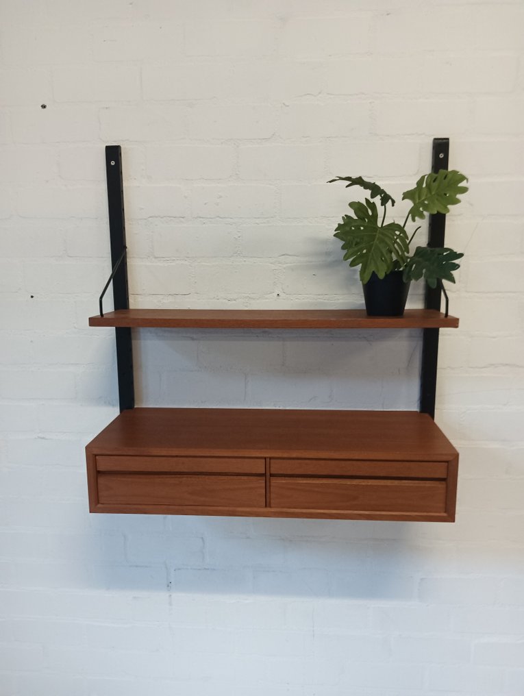 Royal System - Poul Cadovius - 壁掛式擱板單元 - 木, 金屬 #2.1