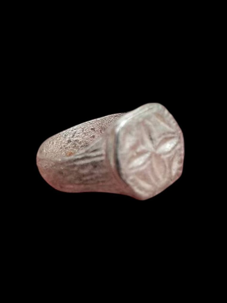 Medieval silver bethlehem star ring  (No reserve price) #1.0