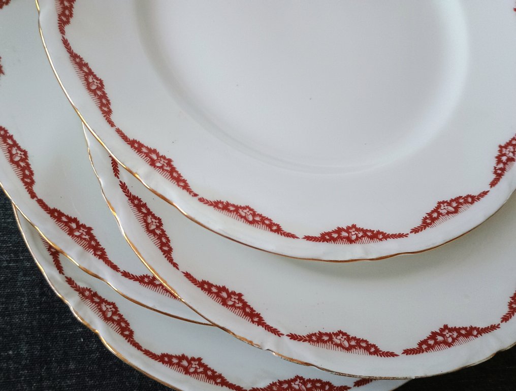 Richard Ginori - 12人用餐具套装 (10) - Forma America - 24K金 - Forma America #2.1