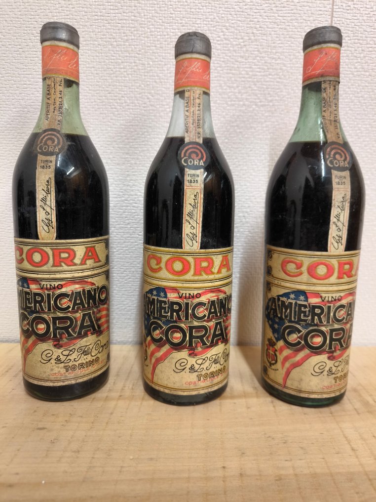 Cora - Vino Americano  - b. 1940s - n/a (70cl) - 3 瓶 #1.0
