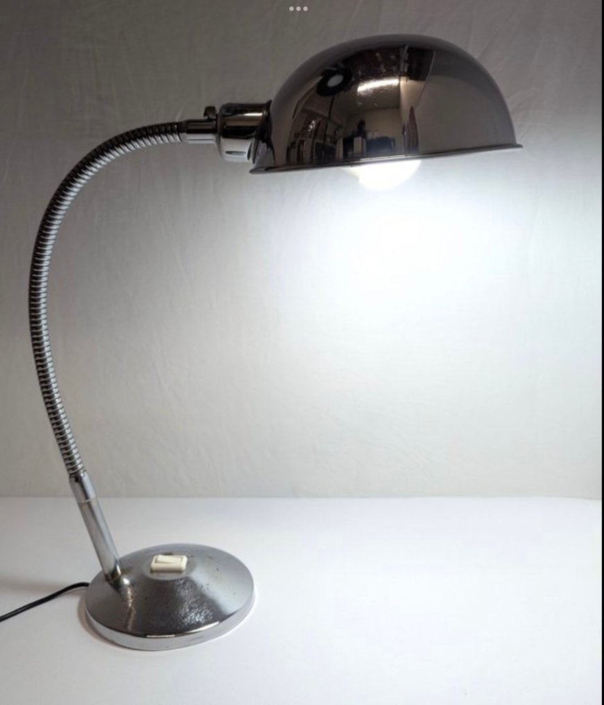 Lampe de bureau - Métal - Bras ajustable courbé #3.2