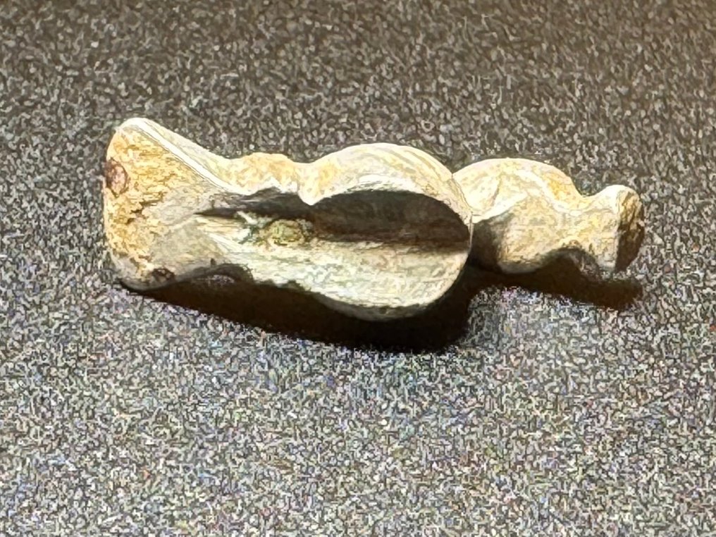 Keltiske Sølv La Tene-figur av en and i eksepsjonell kvalitet og pen dekorasjon. #4.3