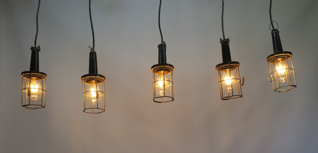 Lámpara colgante - Acero, Baquelita #3.2