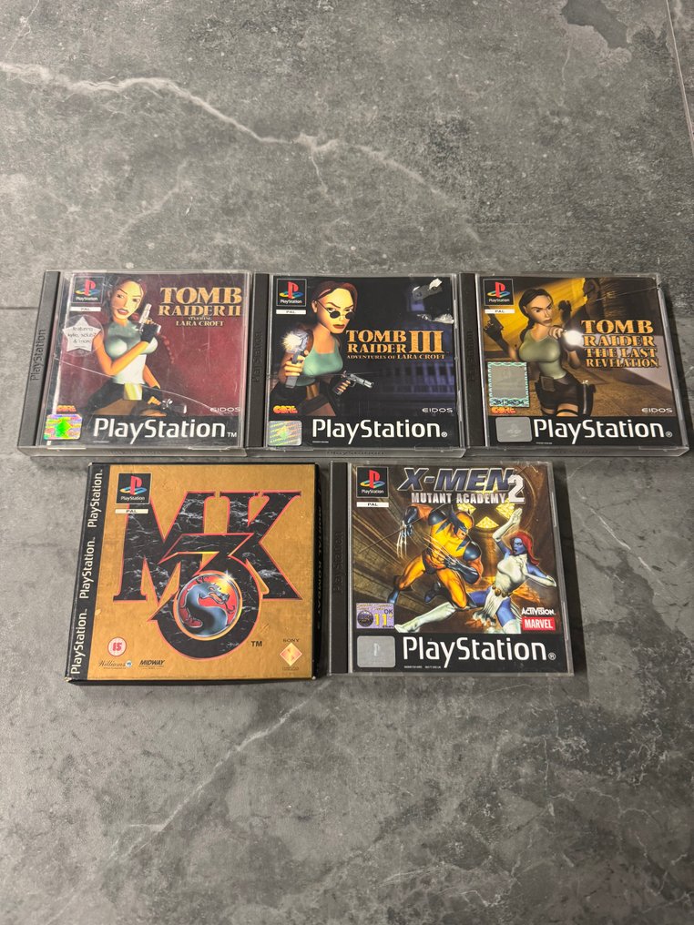 Sony - Playstation 1 (PS1) - Lot of 5 - Βιντεοπαιχνίδια - Στην αρχική του συσκευασία #1.0