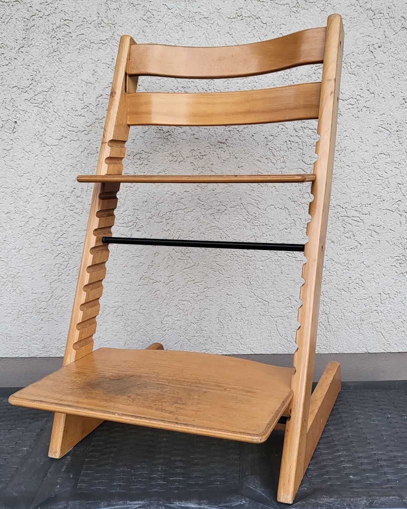 Stokke - Peter Opsvik - Παιδική καρέκλα - Tripp Trapp - Ξύλο, Μέταλλο - καρεκλάκι #2.1