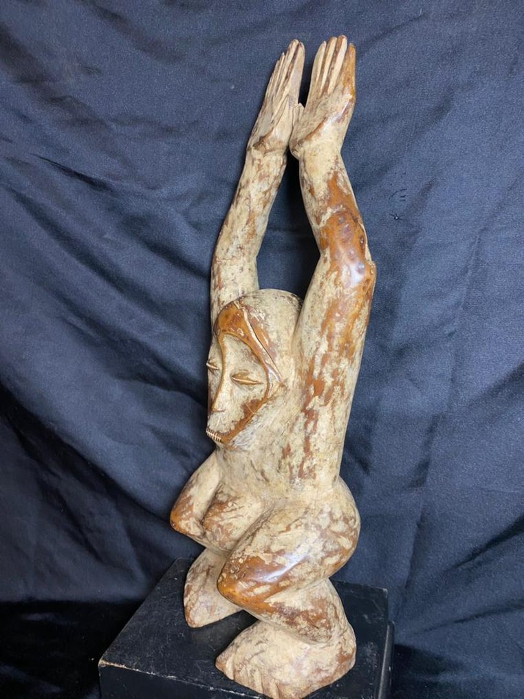 Αφρικανικό άγαλμα. - lega - Δημοκρατία του Κονγκό  (χωρίς τιμή ασφαλείας) #3.2