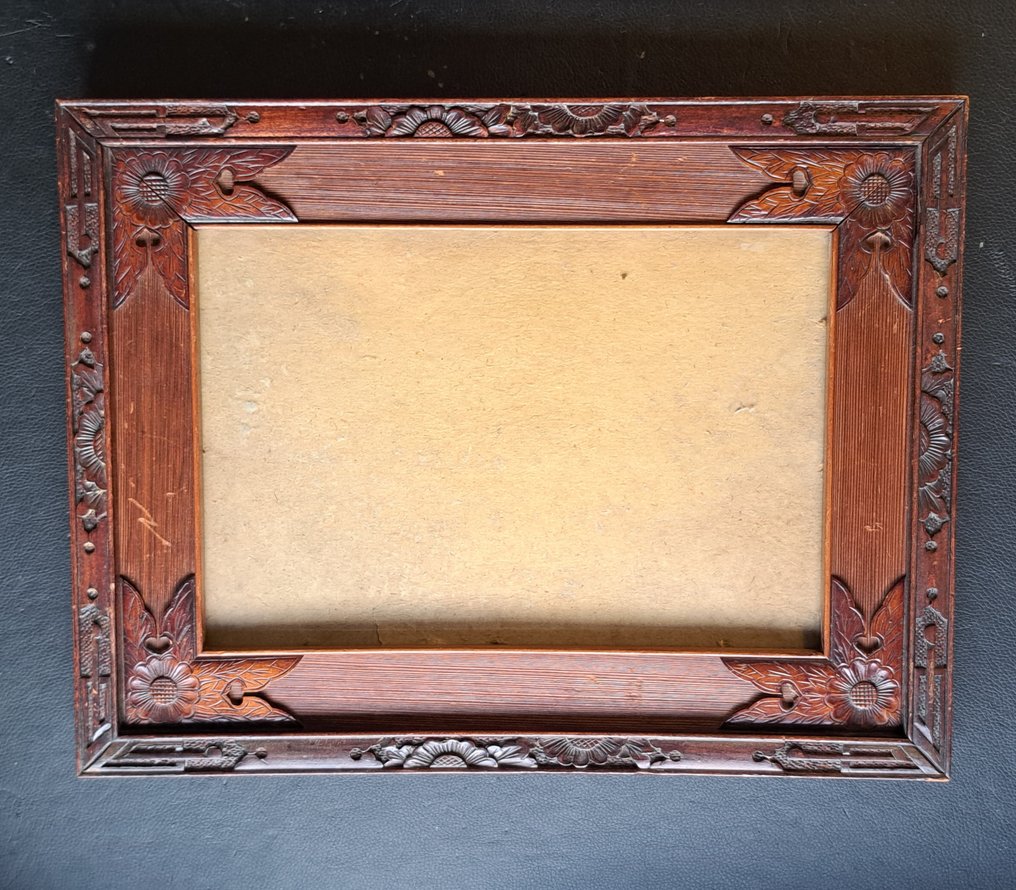 Handgemaakt hout gesneden frame - Keret  - Fa #1.0