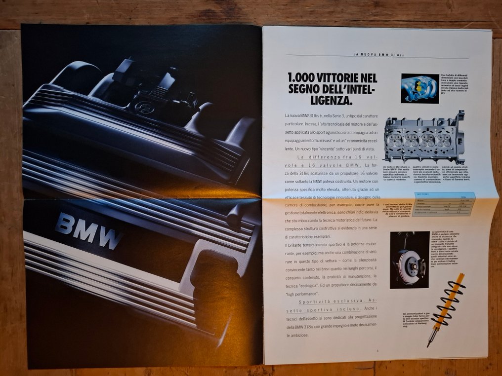 Brochure - BMW - 318 is (E30) - 1989 #1.0