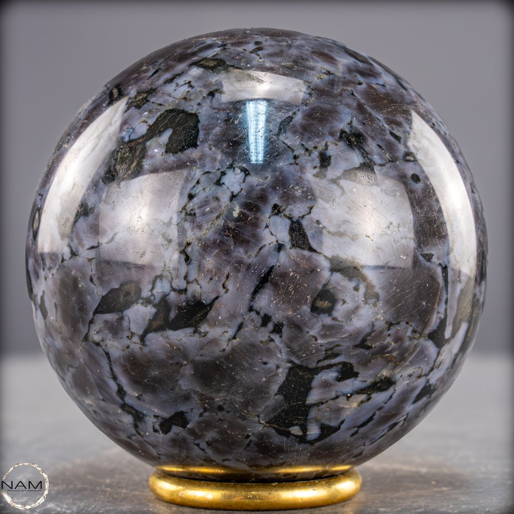 自然 Merlinit 球 智慧与转变的魔法之眼- 960.22 g #1.0