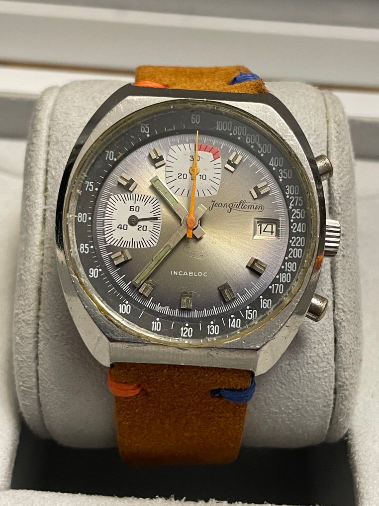 Jean Guilleman - "Heuer" Cased Chronograph - χωρίς τιμή ασφαλείας - Άνδρες - 1960-1969  #4.3