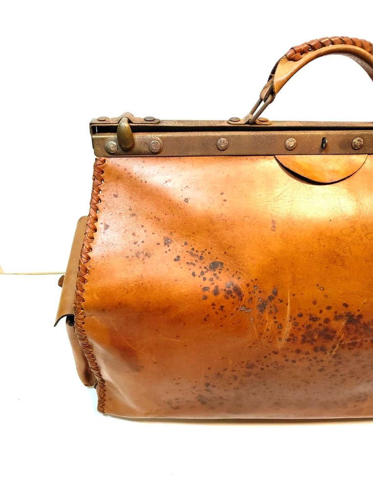 Other brand - Borsone da viaggio - per il weekend - in cuoio e vedi esistente - Sac de marin #3.2