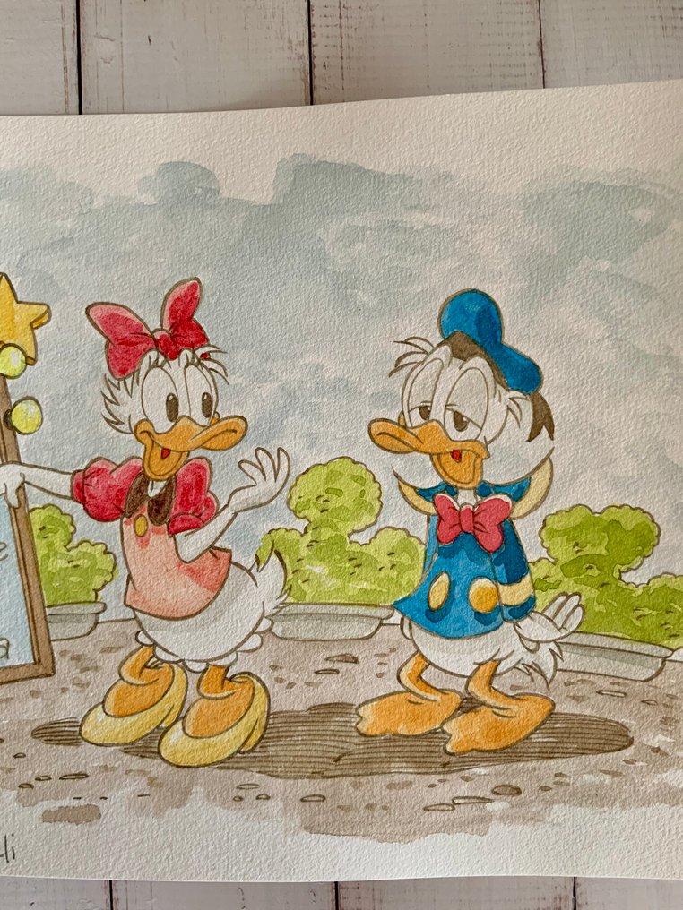 Roberta Migheli - 1 Original drawing - Donald Duck - Paperino e Paperina - 2025 #4.3