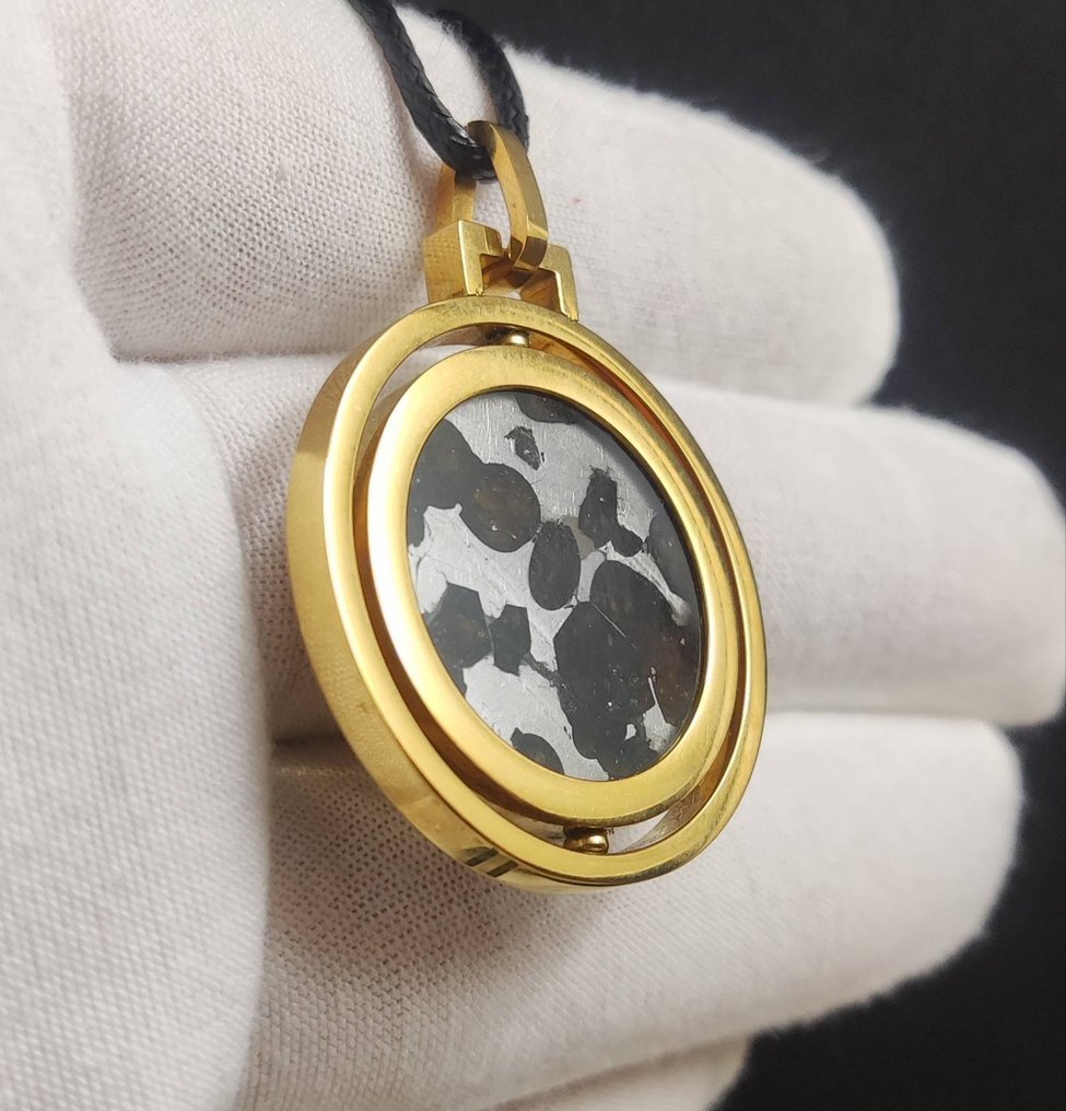 流星项链SERICHIO - 高度: 45 mm - 闊度: 33 mm - 15 g #2.1