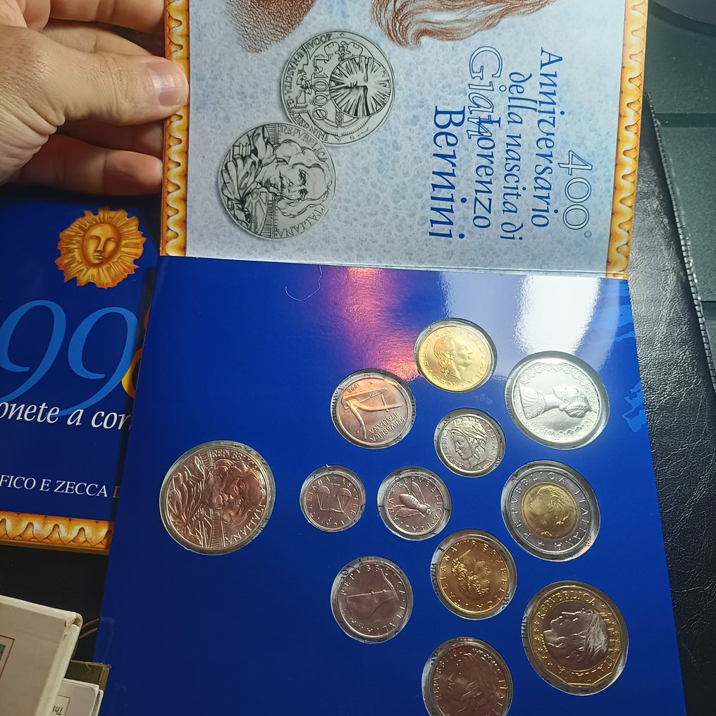 Italia, Repubblica Serie divisionale 1998 "Bernini" Fdc  (Senza prezzo di riserva) #1.0