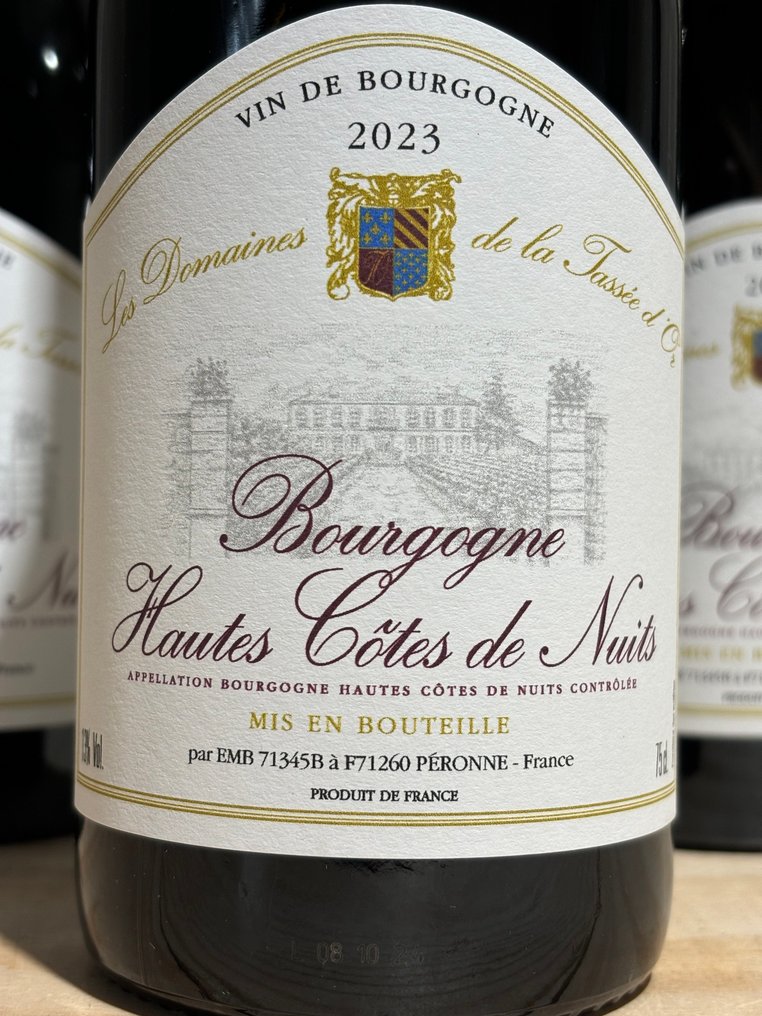 2023 Domaine de la Tassée d’Or Hautes côte de Nuits - Côte de Nuits - 12 Bottles (0.75L) #2.1