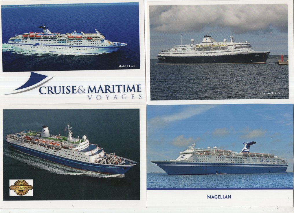 杂类 - 盒子容量约400张明信片，主题多样及地形图。 - 明信片 (400) - 1900-1995 #4.3