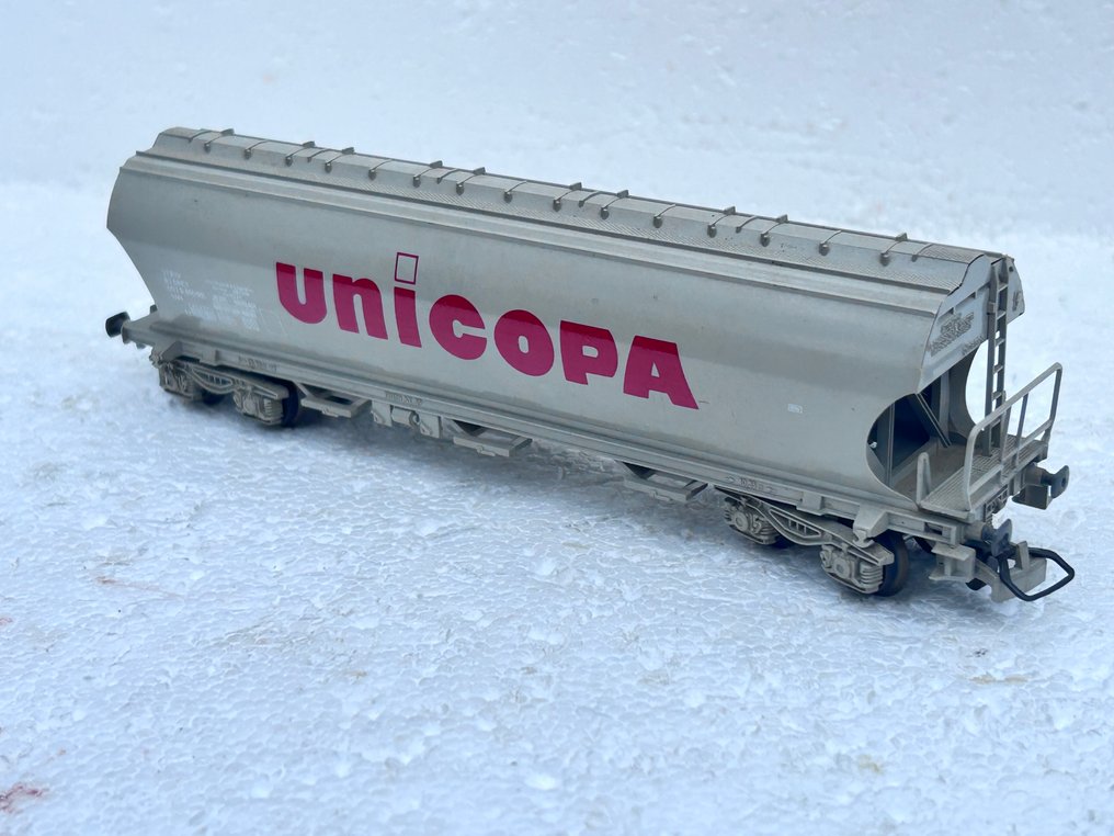 Jouef H0 - 6541 - 模型貨運火車 (5) - 5个 Hopperwagons - SNCF #3.2