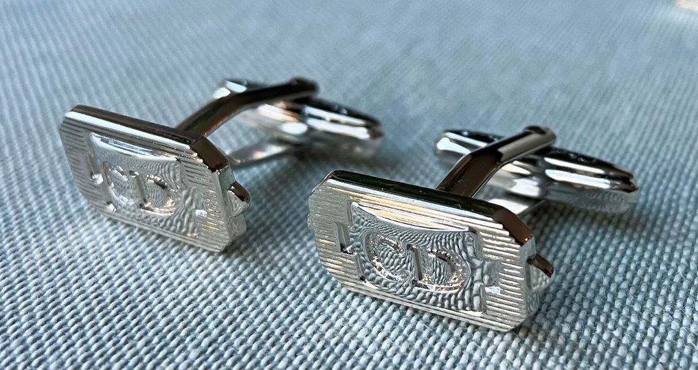 Christian Dior - Metal - Gemelos - Pin de corbata CD sin reserva #4.3