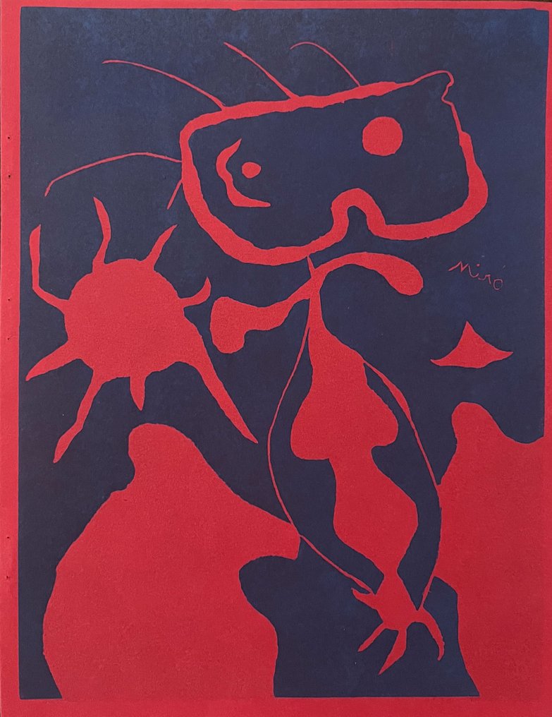 Joan Miro (1893-1983) - Femme pour XXe Siecle #1.0