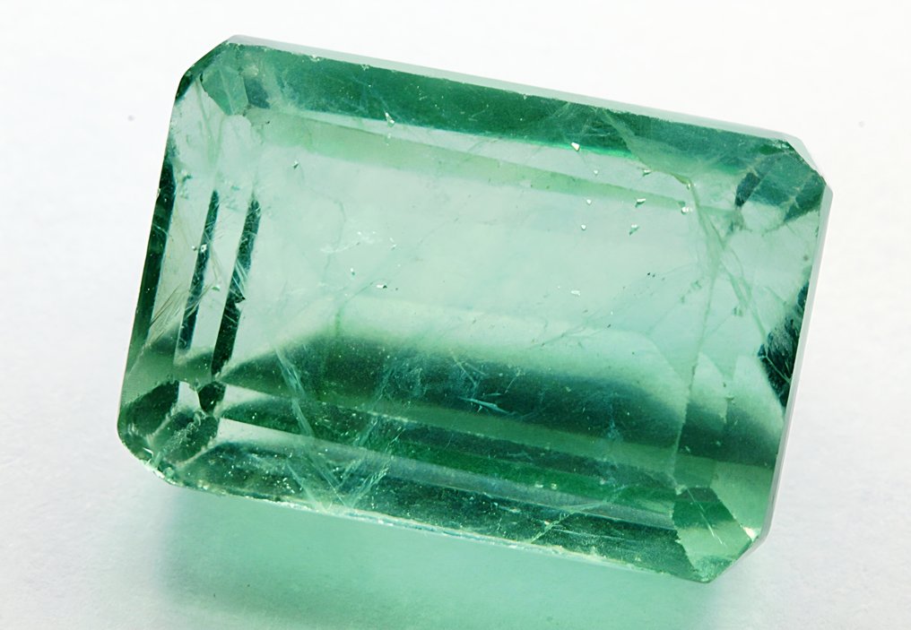 χωρίς τιμή ασφαλείας Πράσινο, Μπλε Φθορίτης - 90.12 ct - Instituto Gemólogico Español (IGE) #2.1