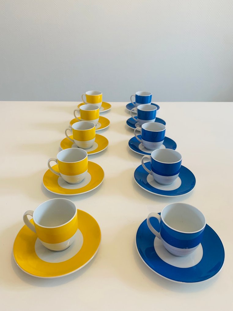 Guy Degrenne, De Dietrich - 咖啡用具 (10) - Collection De Dietrich - 瓷 - 瓷器 #2.1