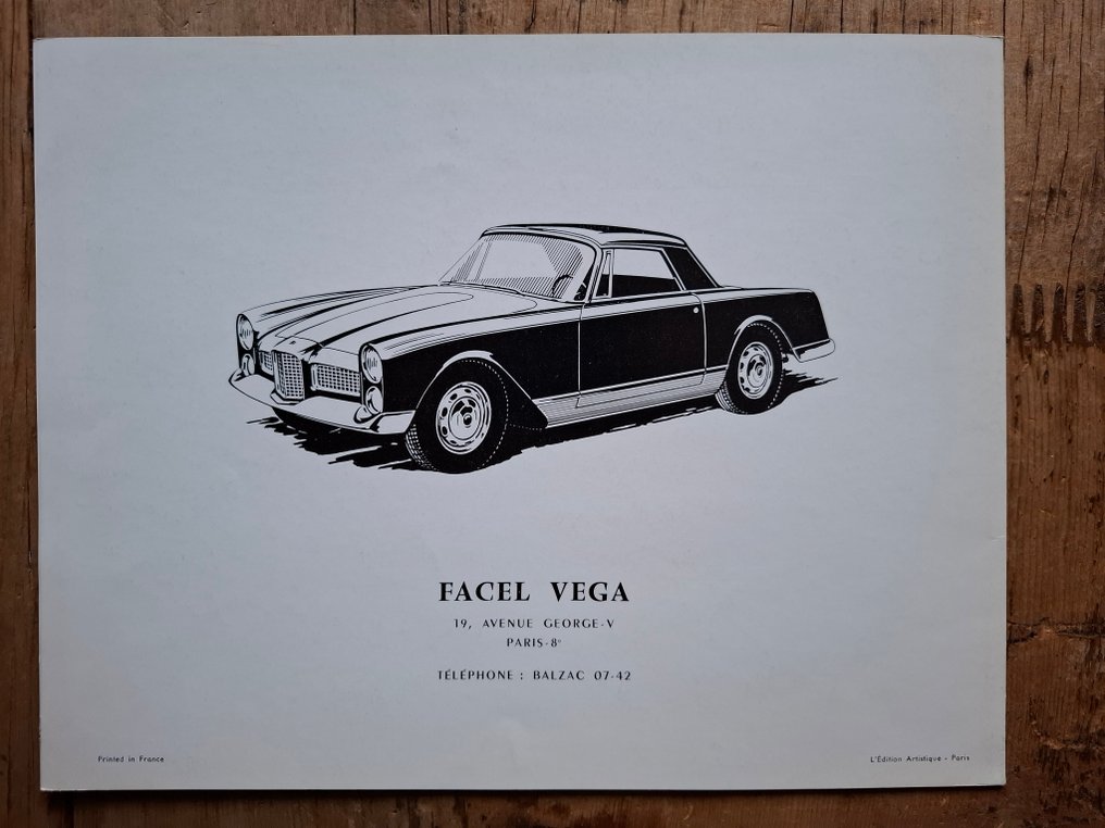 Brochure - Facel Vega - Facellia #4.3