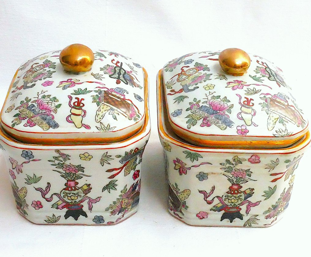 有盖的陶瓷大盘 (2) - 瓷 #3.2