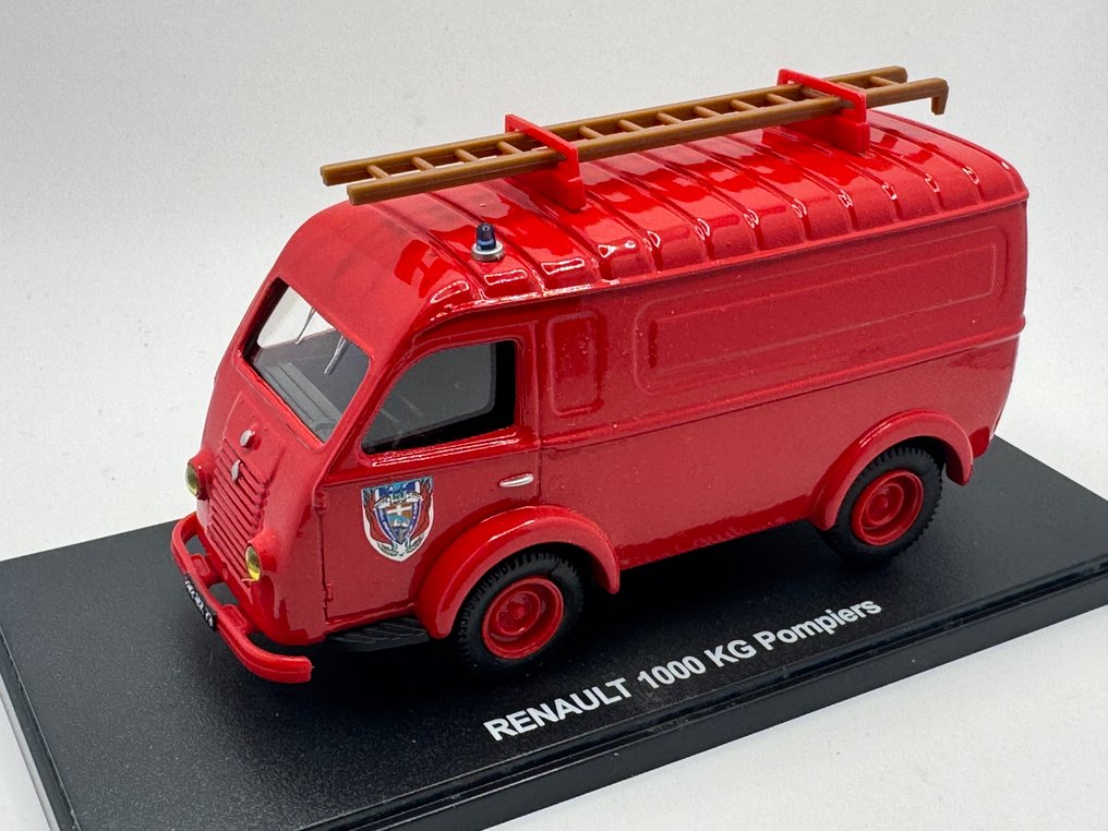 Atlas 1:43 - Model car  (3) - RENAULT 1000 KG - PANHARD PL17 - PEUGEOT 404 PICK UP - firefighter #2.1