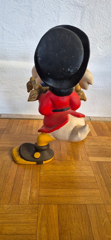 Disney - Large Statue - Uncle Scrooge McDuck with coin on pillow - 40 x 40 cm (1980s) - 1 图 #2.1