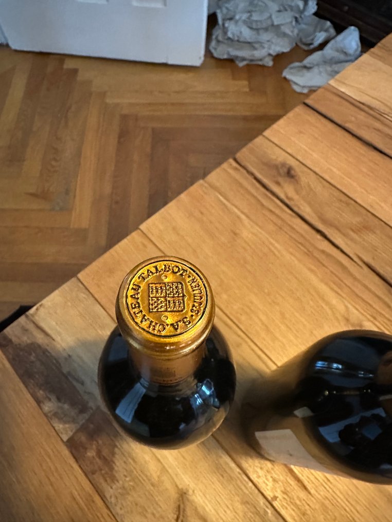 1999 Chateau Talbot - Saint-Julien 1er Grand Cru Classé - 2 Pullot (0.7 L) #3.2