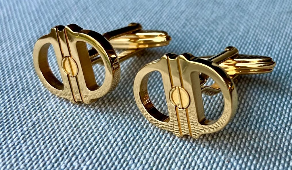 Alfred Dunhill - Gullplattert, Metall - Mansjettknapper - Ingen minstepris #1.0