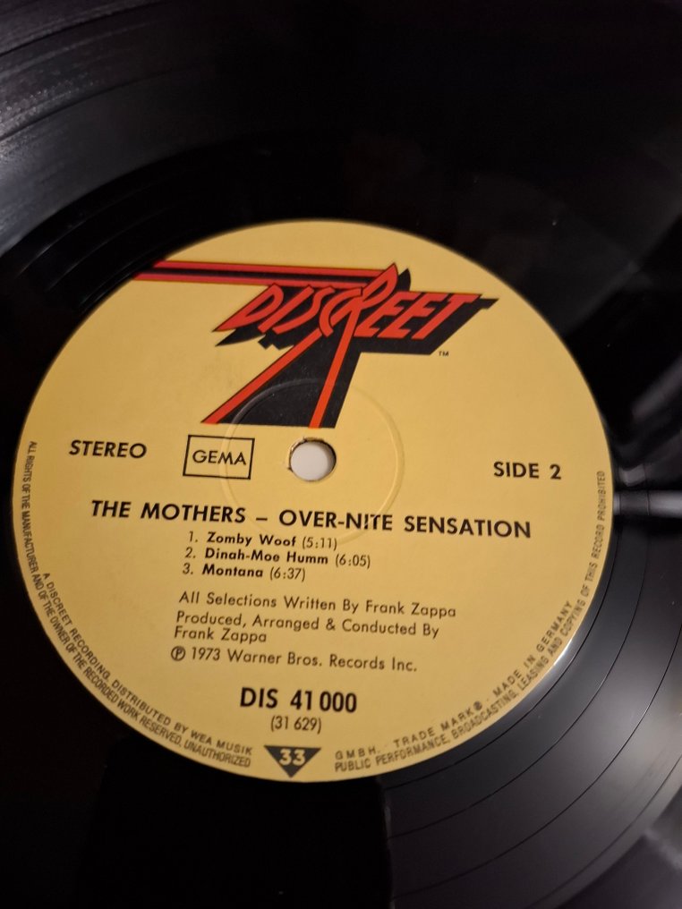 Frank Zappa, Mothers of Invention - Great Lot - Multiple titles - LP Albums (multiple items) - 1973 #3.2