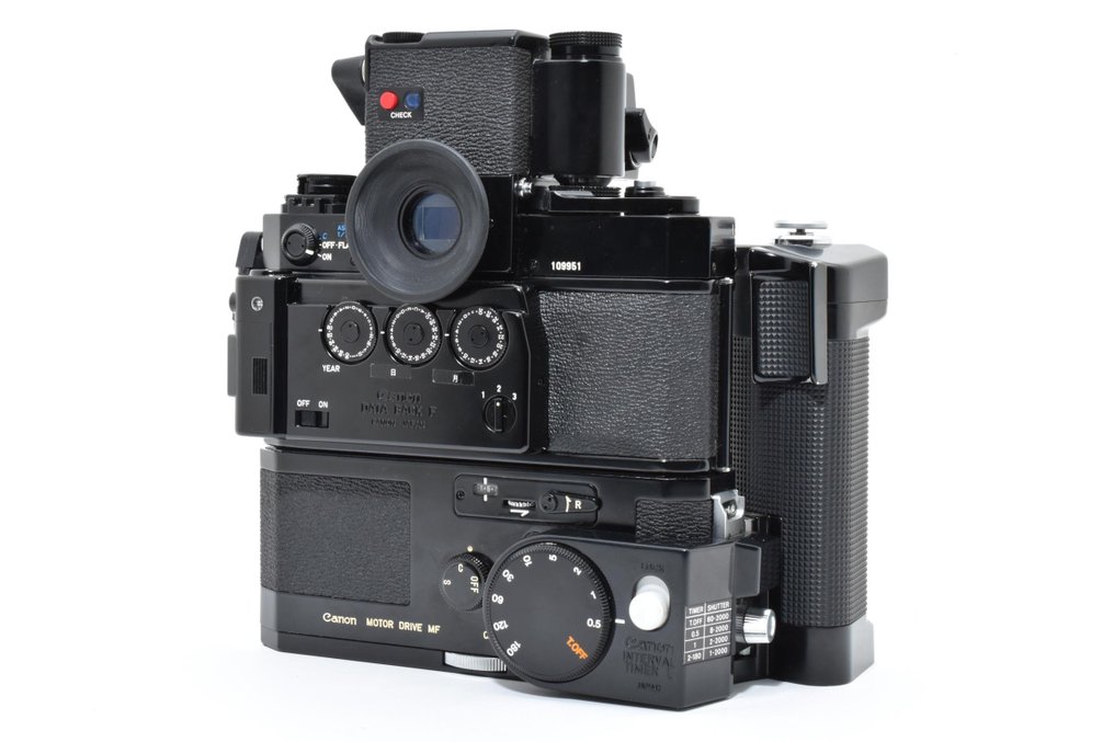 Canon F-1 + Servo EE Finder + Motor Drive | Αντανακλαστική φωτογραφική μηχανή με μονό φακό (TLR) #4.3
