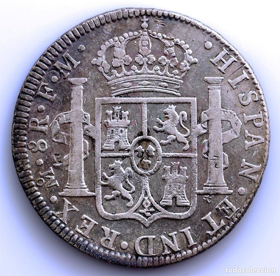 Spagna. Carlo III. 8 Reales 1787 FM. México #1.0