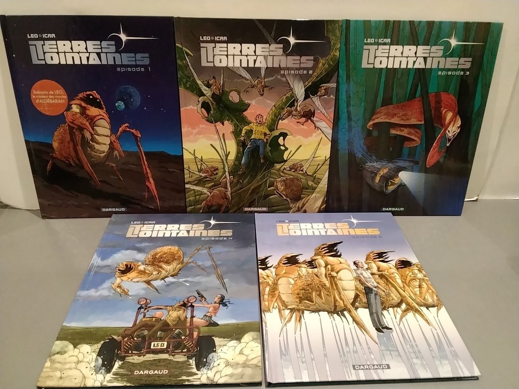 Terres Lointaines T1 à T5 - Série complète - 5x C - EO/Ré - 5 Album - 2009/2012 #1.0