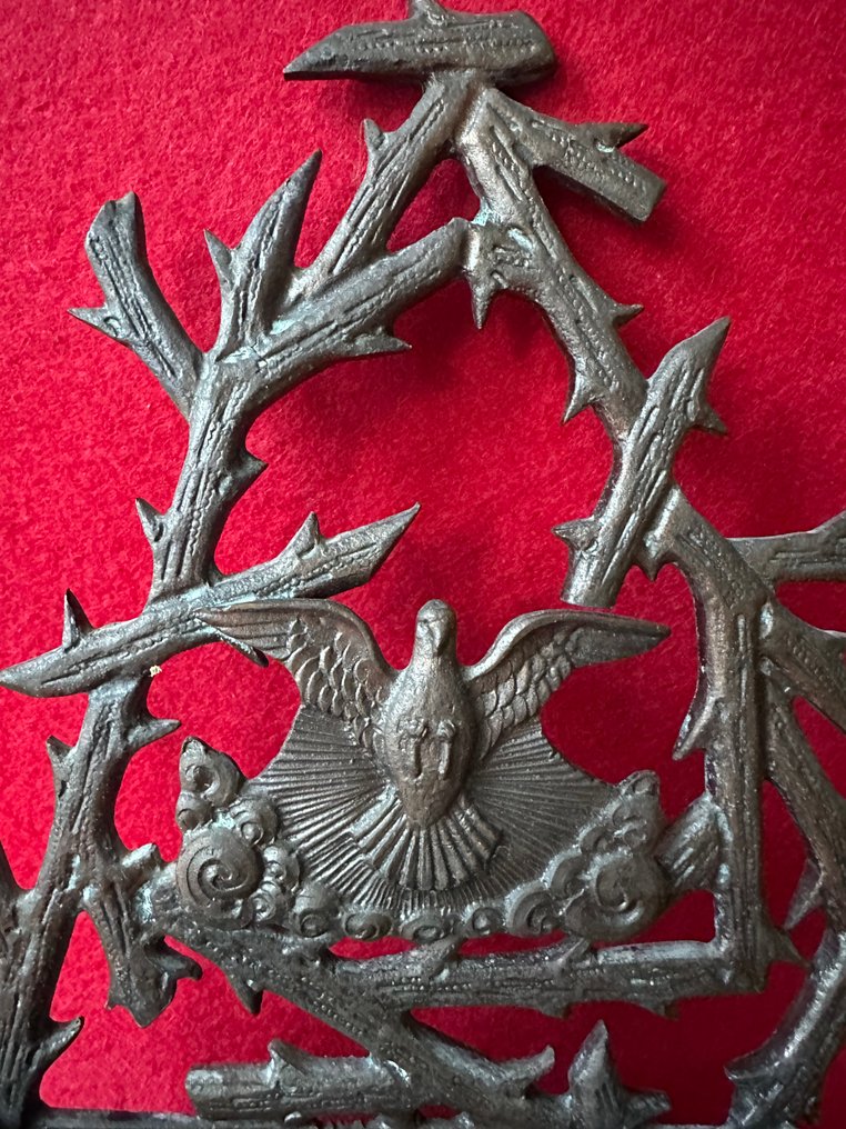  Dopfunt - Colomba della Pace - Manifattura italiana - Fusione Ottone - 1950-1960  #3.2