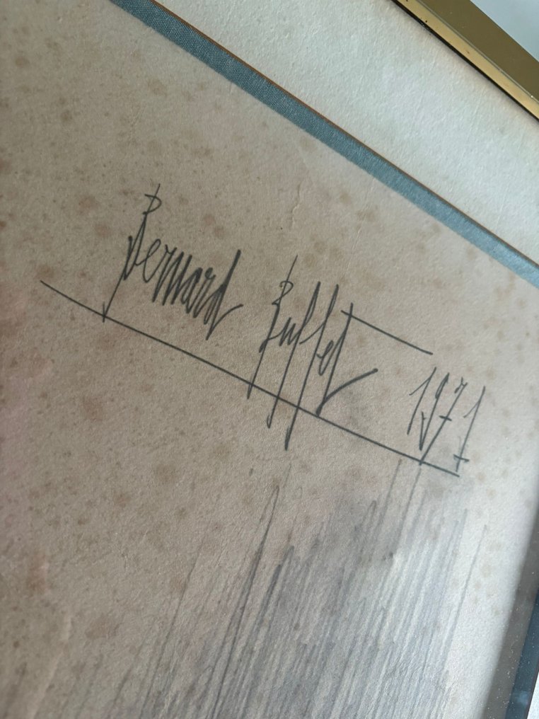 Bernard Buffet (1928-1999) - La douane de mer venise #3.2