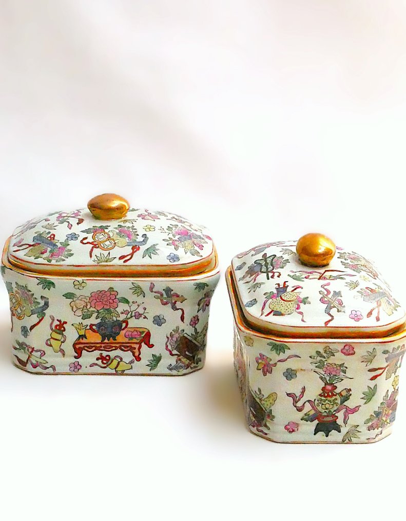 有盖的陶瓷大盘 (2) - 瓷 #1.0