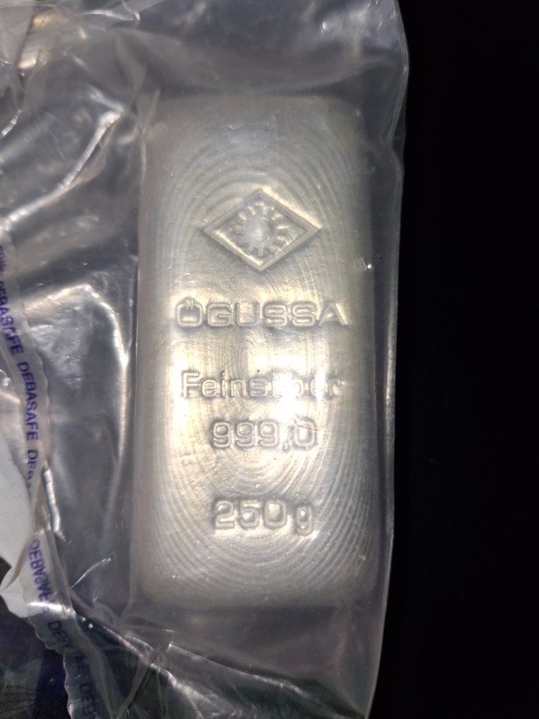 250 gramos - Plata .999 - Oegussa, Austria - Sellado #1.0
