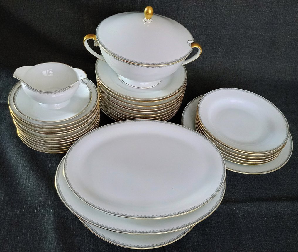 Rosenthal, Tirschenreuth - Middagssæt til 12 (32) - 24 kt guld #1.0
